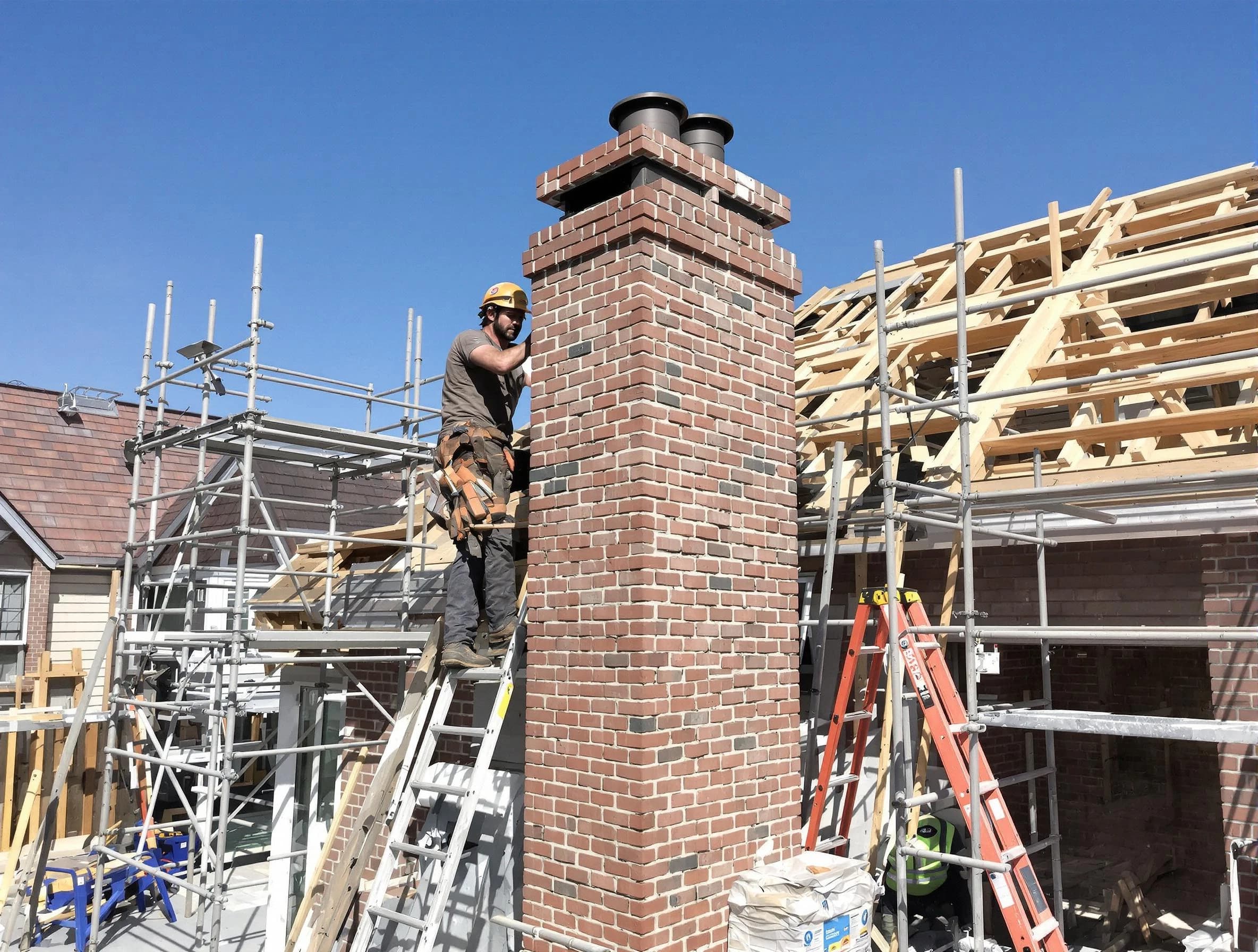 New chimney installation completed by Riverdale Chimney Sweep in Riverdale, GA