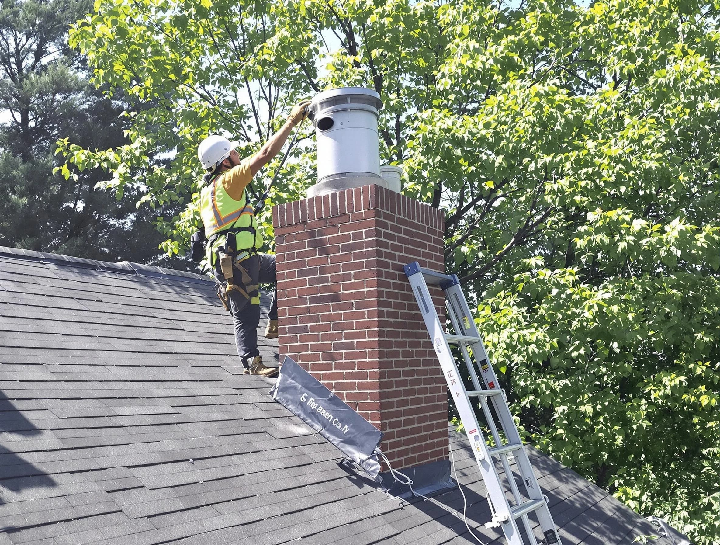 Chimney liner inspection by Riverdale Chimney Sweep in Riverdale, GA