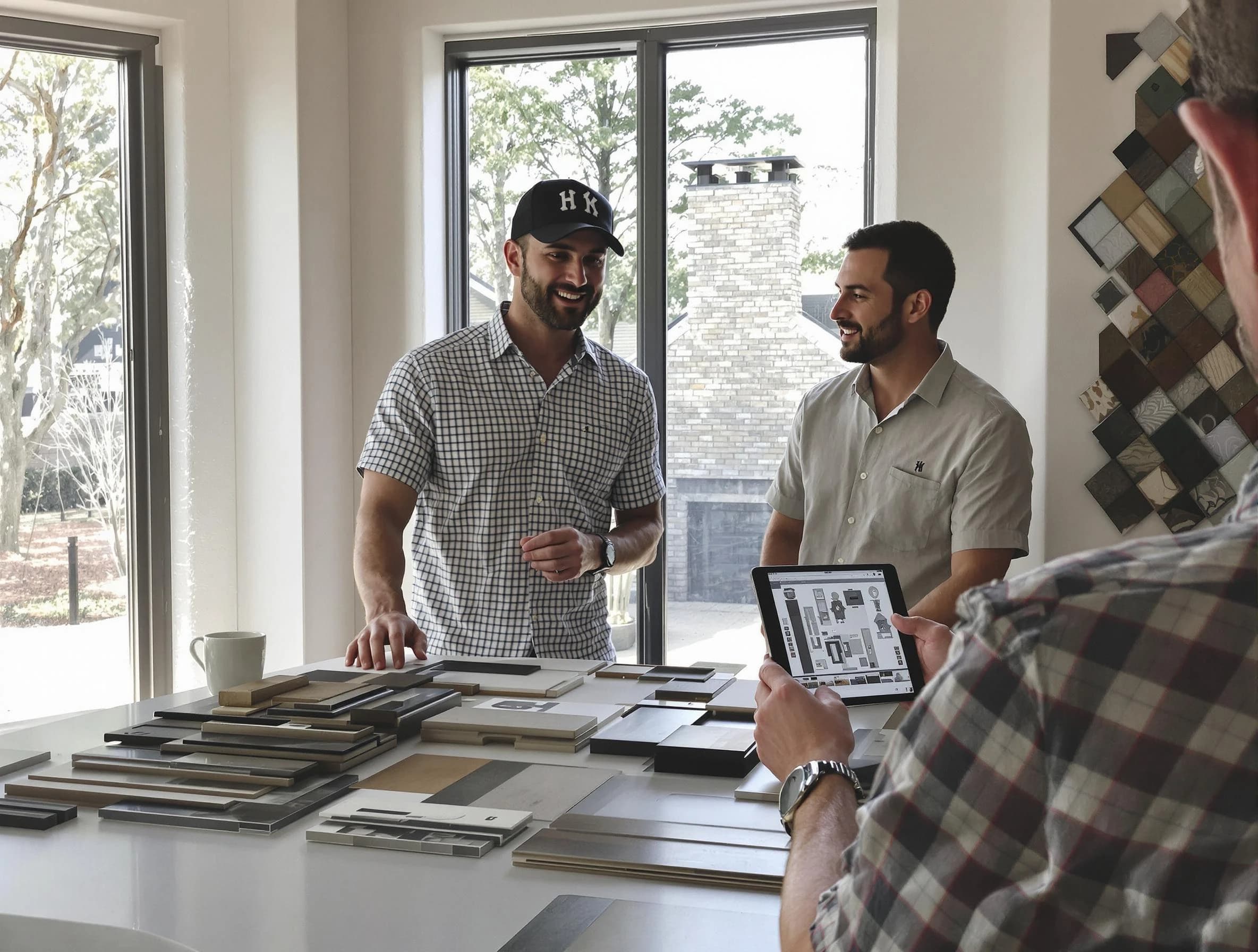 Riverdale Chimney Sweep remodeling a chimney and fireplace in Riverdale, GA