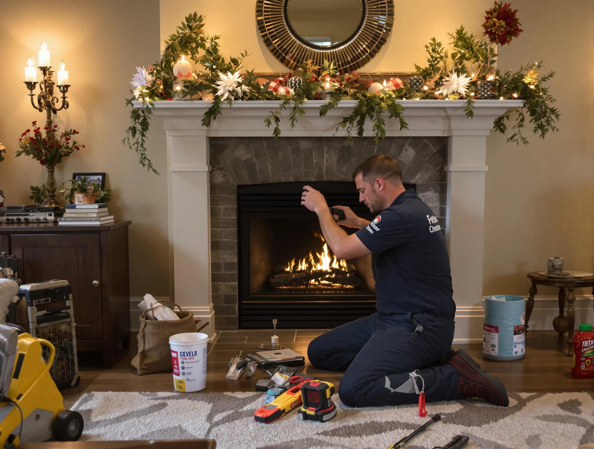 Riverdale Chimney Sweep offering fireplace maintenance services in Riverdale, GA